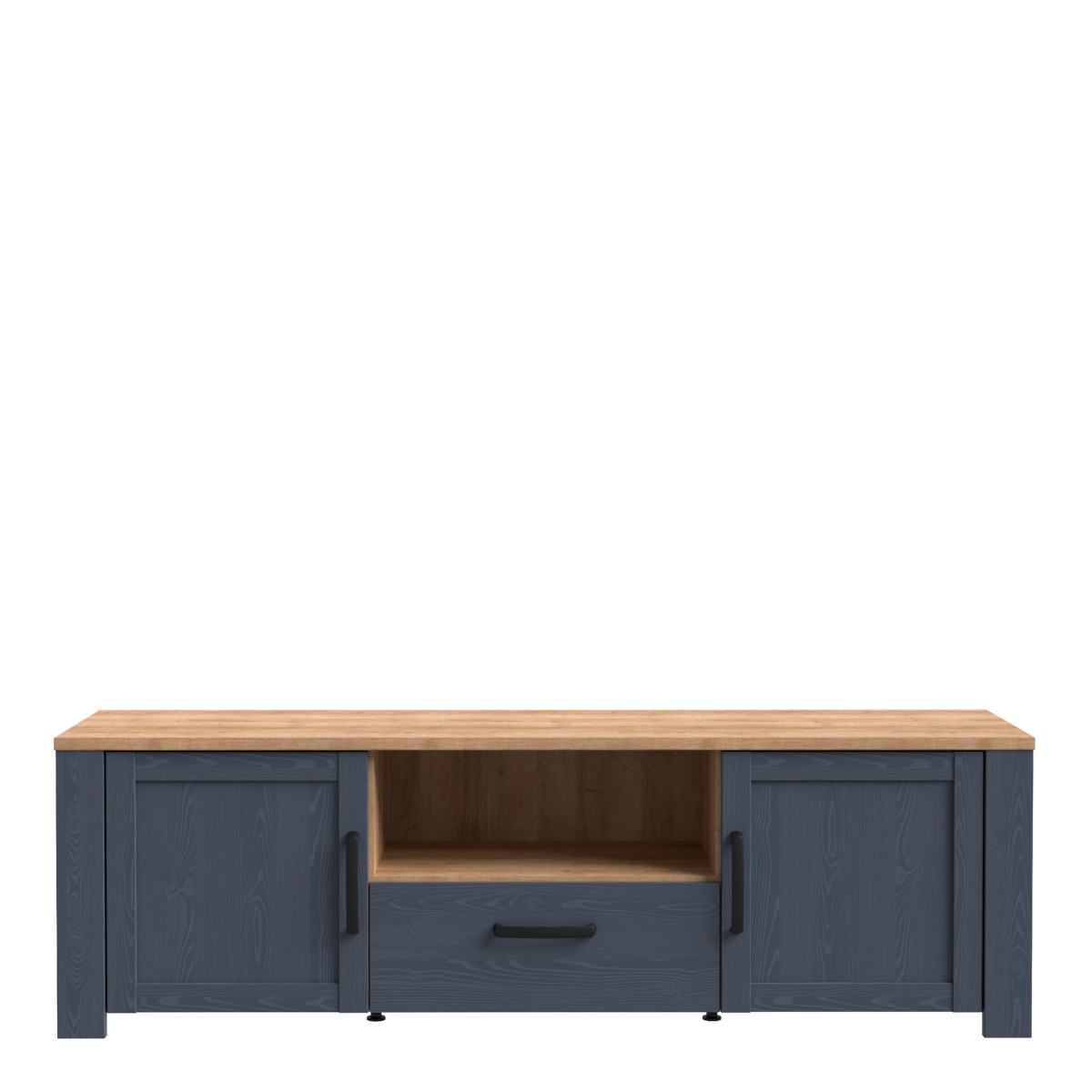 Bohol TV Unit in Riviera Oak and Navy